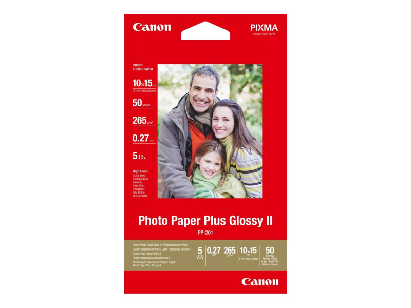 Canon Papier fotograficzny PP-201 (10x15, 260g) 50szt.